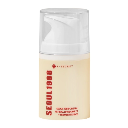 K-SECRET - SEOUL 1988 Cream : Retinal Liposome 1% + Fermented Rice - Straffende Creme mit Retinal