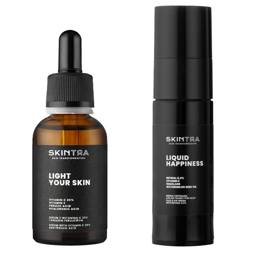 SkinTra - Anti-Aging Glow Set - 30 ml + 30 ml