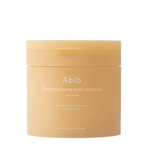 Abib - Glutathiosome Dark Spot Pad Vita Touch - Feuchtigkeitsspendende und aufhellende Gesichtspads - 220ml/60pcs