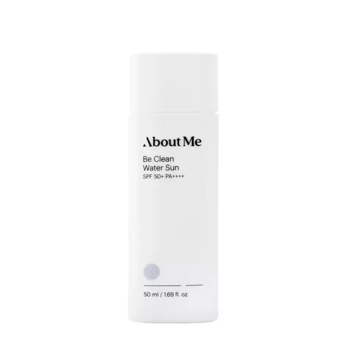 About me - Be Clean Water Sun SPF50+ PA++++ - Feuchtigkeitscreme mit chemischen Filtern - 50ml