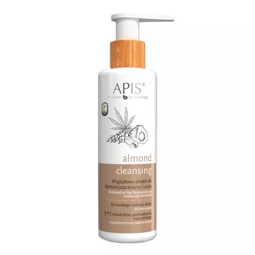 Apis - Almond Cleansing - Mandelöl für Gesicht und Augen Make-up - 150ml