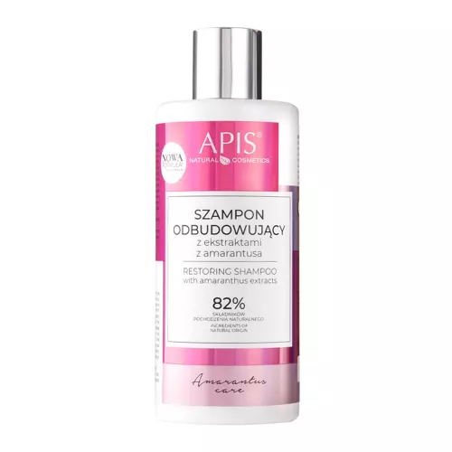 Apis - Amaranthus Care - Wiederaufbauendes Shampoo mit Amaranth-Extrakten - 300ml
