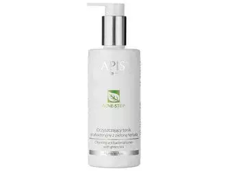 Apis - Home TerApis - Akne-Stop -Cleansing Antibacterial Toner with Green Tea - Reinigendes antibakterielles Gesichtswasser mit grünem Tee - 300ml