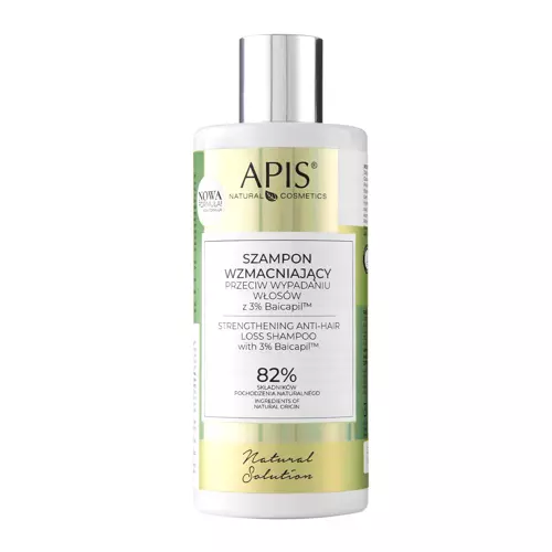Apis - Natural Solution - Stärkendes Shampoo gegen Haarausfall mit 3% Baicapil™ - 300ml