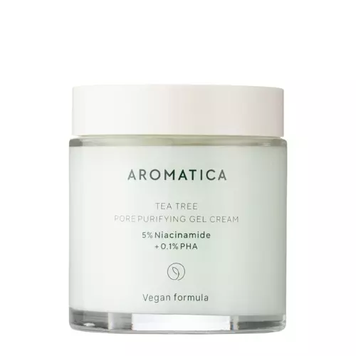 Aromatica - Tea Tree Pore Purifying Gel Cream - Gesichtscreme-Gel mit Teebaumöl - 100ml
