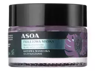 Asoa - Fertige Gesichtsmaske - Violette Tonerde - 50ml