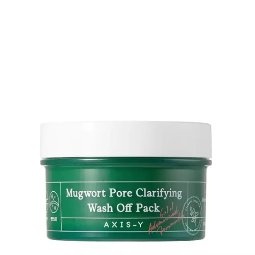 Axis-y - Mugwort Pore Clarifying Wash Off Pack - Reinigende Gesichtsmaske mit Beifuß - 100ml