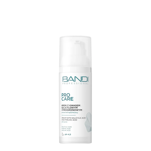 Bandi - Pro Care - Salicyl- und Brenztraubensäure Anti-Akne-Creme - 50ml