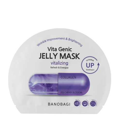 Banobagi - Vita Genic Jelly Mask Vitalizing  - Revitalisierende Gesichtsmaske in einem Tuch - 1pc/30g