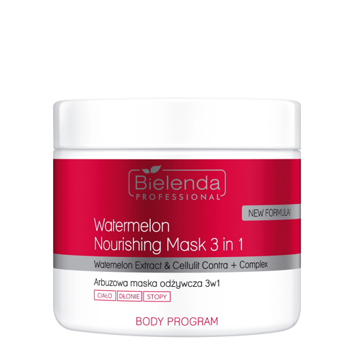 Bielenda Professional - Body Program - Nährende 3-in-1-Maske Wassermelone - 600ml