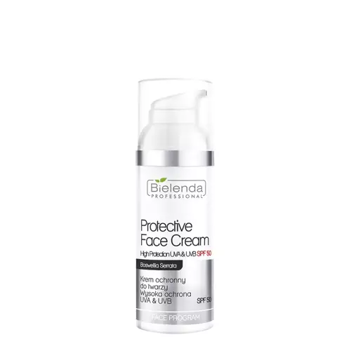 Bielenda Professional - Face Program - Protective Face Cream SPF50 - Sonnenschutzcreme fürs Gesicht - 50ml