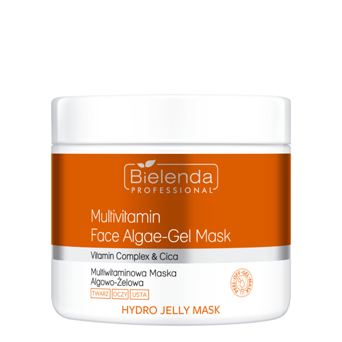 Bielenda Professional - Hydro Jelly Maske - Aufhellende Multivitamin-Algen-Gel-Maske -190g