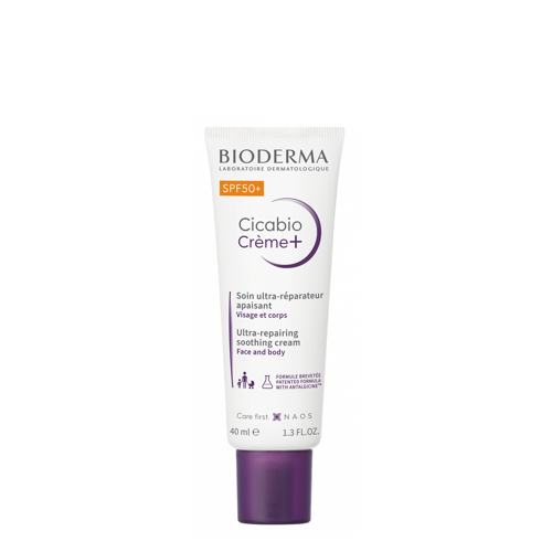 Bioderma - Cicabio Crème+ SPF50+ - Repair Creme zur Vorbeugung von Verfärbungen - 40ml