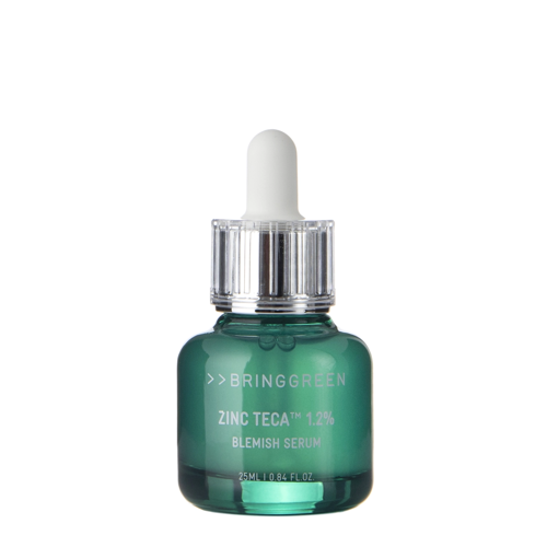 Bring Green - Zinc Teca 1.2% Blemish Serum - Linderndes Serum gegen Unvollkommenheiten mit Zink - 25ml