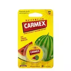 Carmex - Moisturising Lip Balm - Feuchtigkeitsspendender Lippenbalsam im Tiegel - Wassermelone - 7.5g