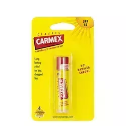 Carmex - Moisturizing Lip Balm - Feuchtigkeitsspendender Lippenbalsam im Stift - Classic - 4.25g