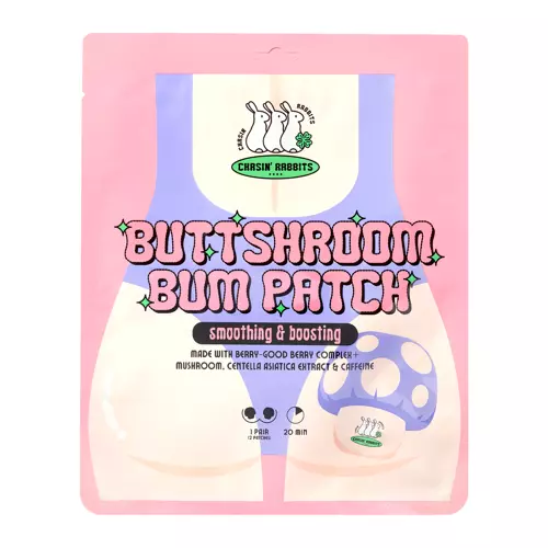 Chasin' Rabbits - Buttshroom Bum Patch - Buttshroom Maske mit Schnee-Pilz-Essenz - 2stk./120ml