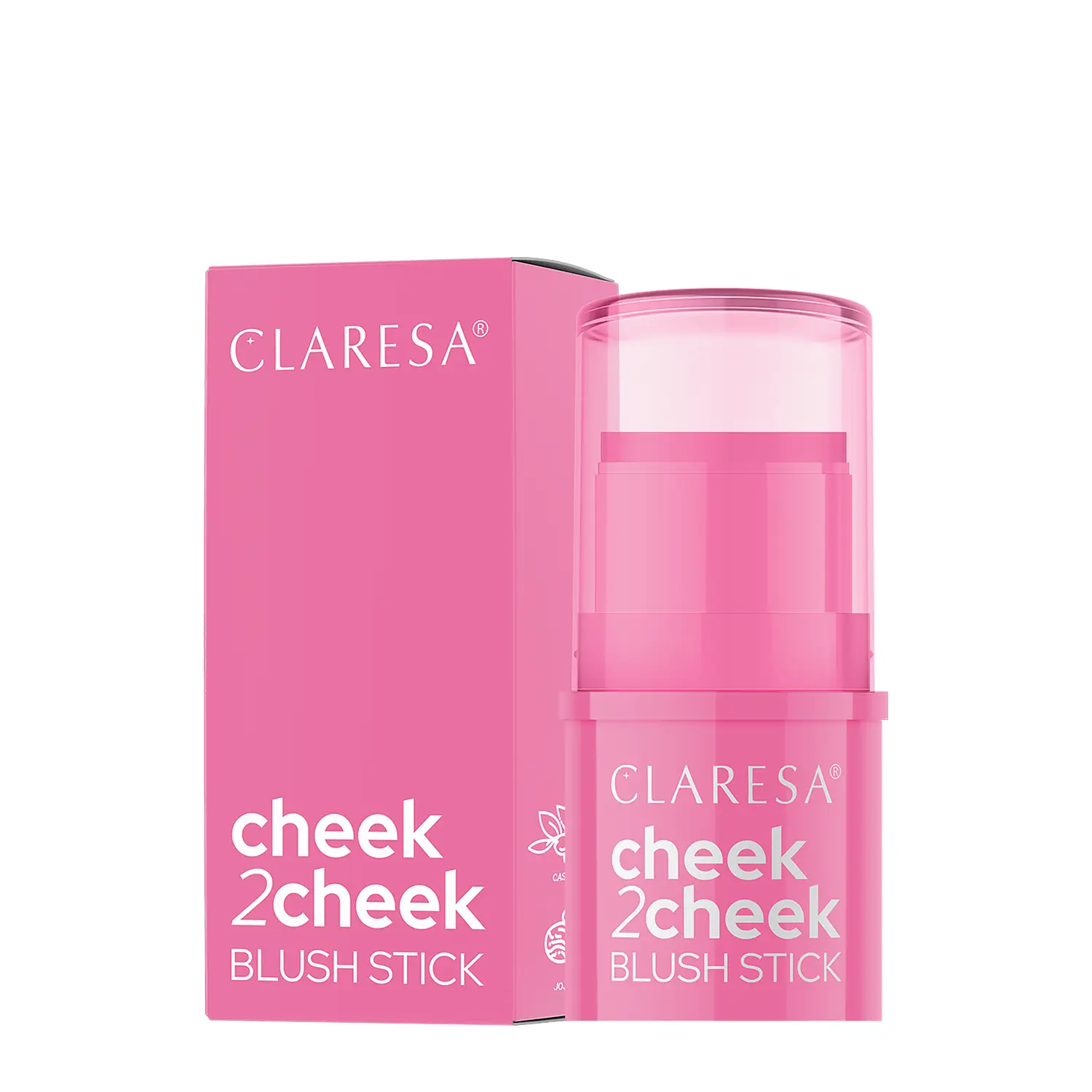 Claresa - Cheek 2 Cheek - Rouge in Stiftform - 01 Candy Pink - 6g