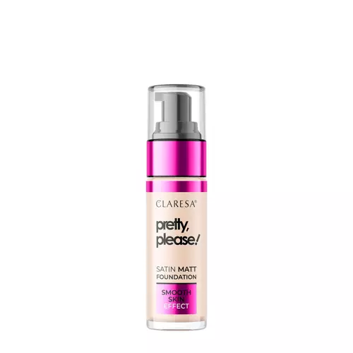 Claresa - Pretty, Please! - Foundation mit Seidig-Mattem Finish - 02 Light - 33g