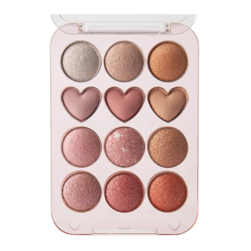 Colorgram - Pin Point Eyeshadow Palette - 04 Bright + Cool - 9.9g