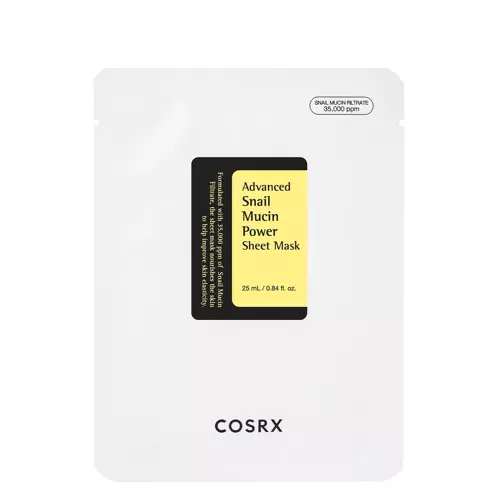 Cosrx - Advanced Snail Mucin Power Essence Sheet Mask - Tuchmaske mit Schneckenschleim - 25ml