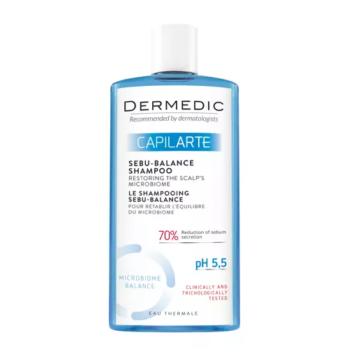 Dermedic - Capilarte - Sebu-Balance Shampoo für übermäßig fettiges Haar - 300ml