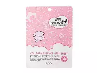 Esfolio - Pure Skin Collagen Essence Mask Sheet - Tuchmaske mit Kollagen - 25ml