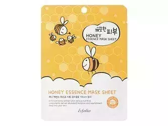 Esfolio - Pure Skin Honey Essence Mask Sheet - Tuchmaske mit Honig für das Gesicht  - 25ml