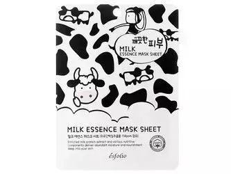 Esfolio - Pure Skin Milk Essence Mask Sheet - Tuchmaske mit Milch - 25ml