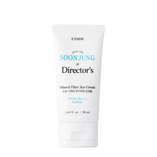 Etude House - Soonjung Director's Mineral Filter Sun Cream SPF50+ PA++++ - Sonnenschutzcreme mit mineralischen Filtern - 50ml