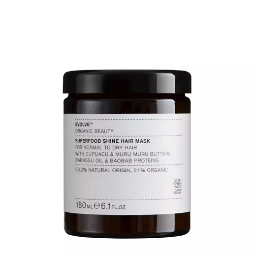 Evolve Organic Beauty - Superfood Shine Hair Mask - Nährende Haarmaske - 180ml