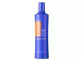 Fanola - No Orange - Blue Shampoo - Haarshampoo zum Erhalt kühler Farbtöne nach dem Färben - 350ml