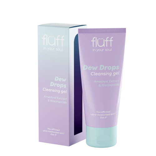 Fluff - Gesichtswaschgel mit Amethyst und Niacinamid - 100ml