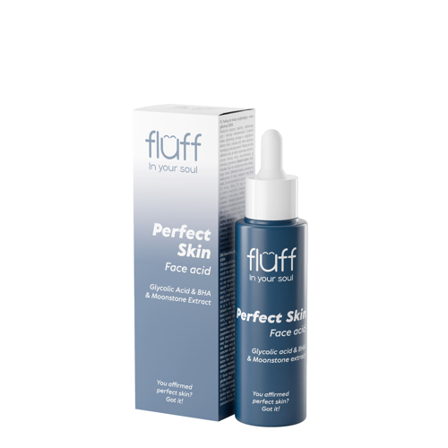 Fluff - Glättendes Gesichtspeeling - Glykolsäure & BHA - 40ml