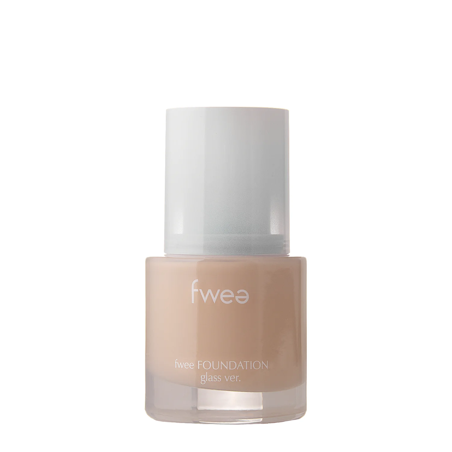 Fwee - Foundation Glass SPF 30 PA++ - Aufhellende Foundation- 02 Peach Glass - 30ml