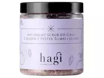 Hagi - Natürliches Körperpeeling mit Pflaumenkernöl und Jojobaöl- 300g