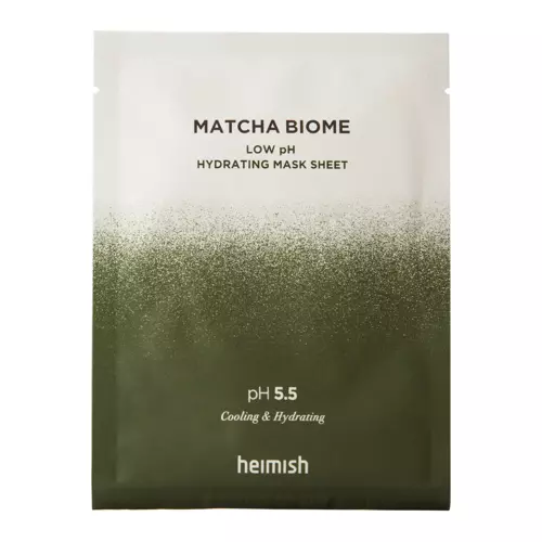 Heimish - Matcha Biome Low pH Hydrating Mask Sheet - Lindernde Maske mit Probiotika - 30ml