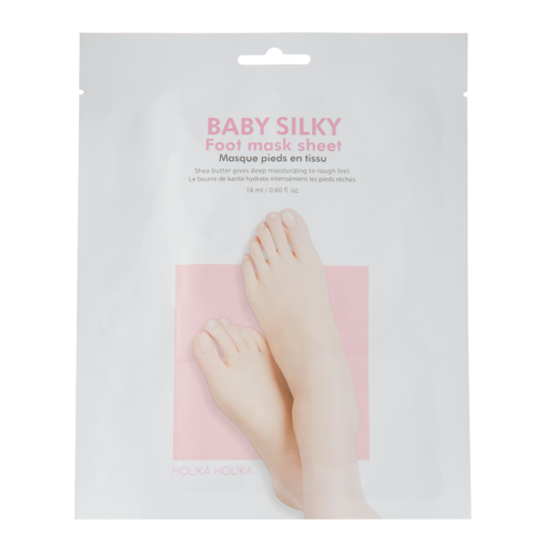 Holika Holika - Baby Silky Foot Mask Sheet - Regenerierende Fußmaske - 18ml