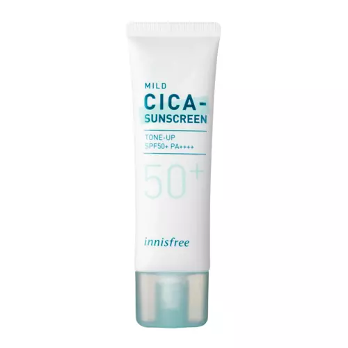 Innisfree - Mild Cica Sunscreen - SPF50+ PA++++ -Sonnenschutz-Gesichtscreme mit Centella Asiatica - 50ml