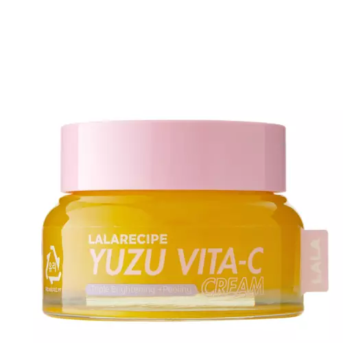 LalaRecipe - Yuzu Vita C Cream - Aufhellende Gesichtscreme mit Vitamin C - 50ml