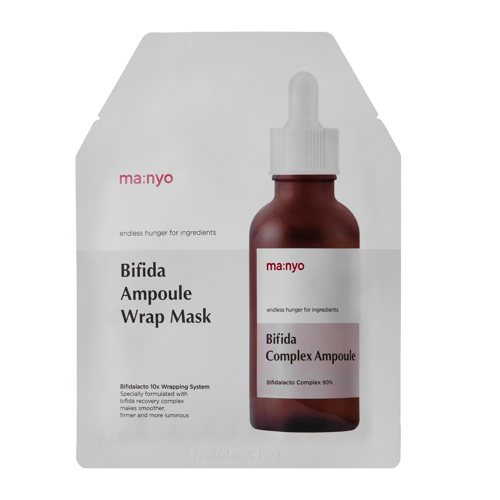 Ma:nyo - Factory Bifida Ampoule Wrap Mask  - Hydrogel-Feuchtigkeitsmaske - 35g