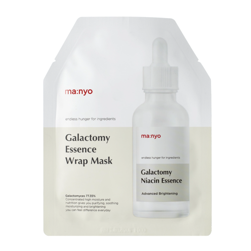 Ma:nyo - Galactomy Essence Wrap Mask - Hydrogel-Aufhellungsmaske - 35g