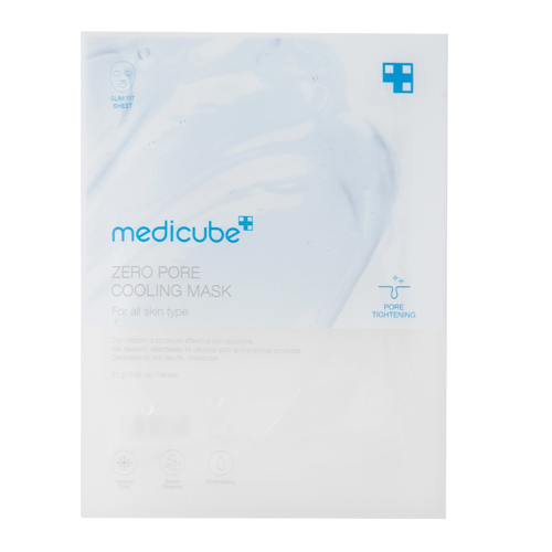 Medicube - Zero Pore Cooling Mask - Kühlende Gesichtsmaske - 1pc/27g