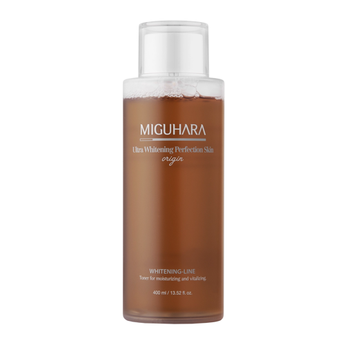 Miguhara - Ultra Whitening Perfection Skin - Aufhellendes Gesichtswasser mit Niacinamid - 400ml