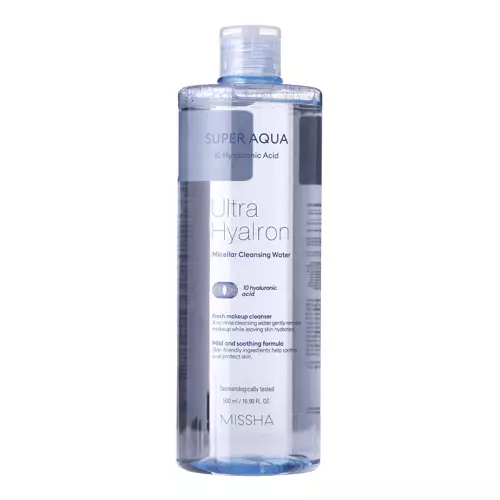 Missha - Super Aqua - Ultra Hyalon Micellar Cleansing Water - Reinigendes Micellarwasser - 500ml