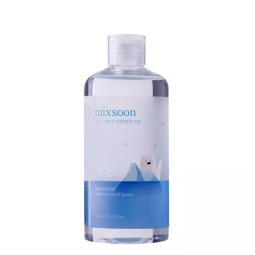 Mixsoon - Glacier Water Hyaluronic Acid Serum - Hyaluronsäure und Gletscherwasser Serum - 300ml