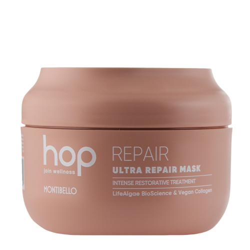 Montibello - HOP Ultra Repair Mask - Reparierende Maske für trockenes und geschädigtes Haar - 200ml