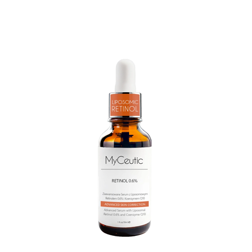 MyCeutic - Retinol 0,6% - Serum mit Liposom-Retinol 0,6% und Coenzym Q10 - 30ml