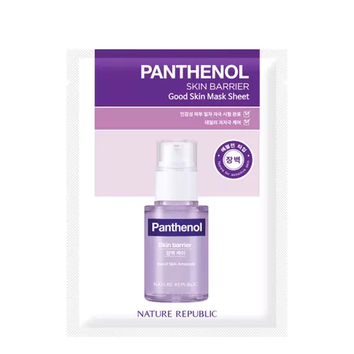 Nature Republic -  Good Skin Panthenol Mask Sheet - Regenerierende Tuchmaske mit Panthenol - 24g