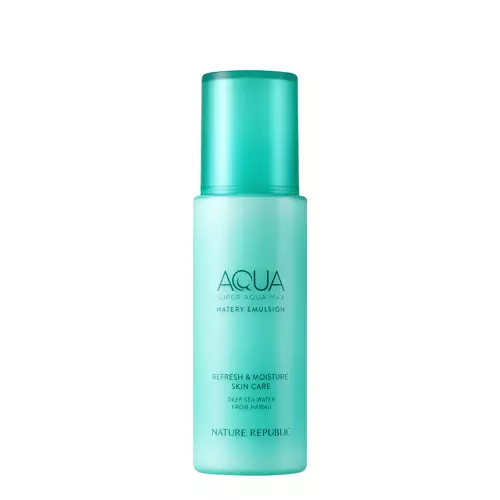 Nature Republic - Super Aqua Max Watery Emulsion - Intensiv feuchtigkeitsspendende Gesichtsemulsion - 130ml